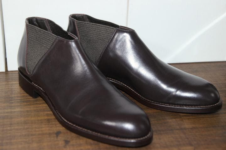 BEAUTIFUL SHOES ミッドカット サイドゴアブーツ 6.5 ブラウン