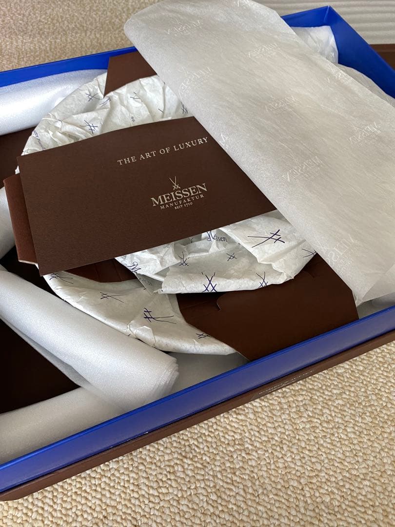 【レア】未使用　マイセン　プレートセット