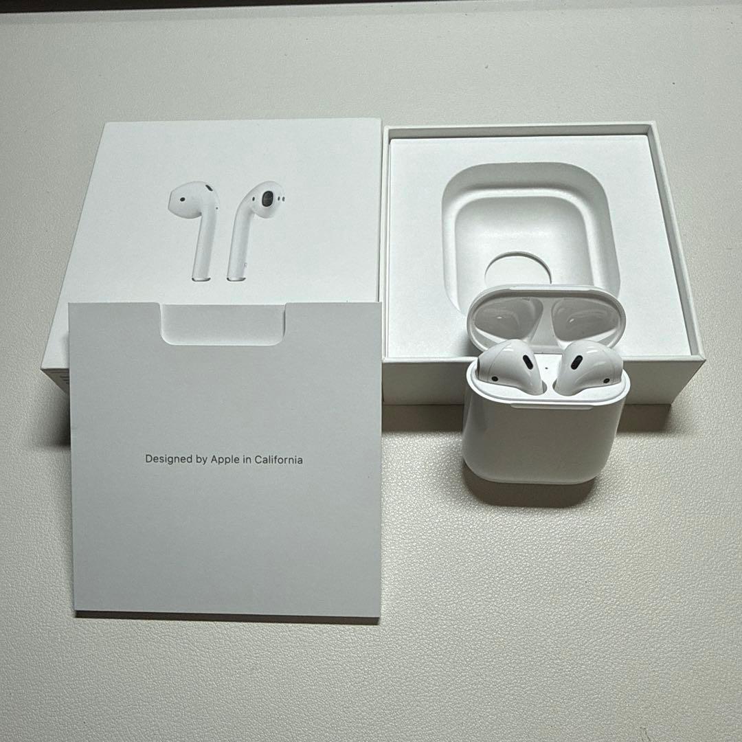 Apple air Pods アップル エアーポッズ 第2世代 正規品 イヤホン