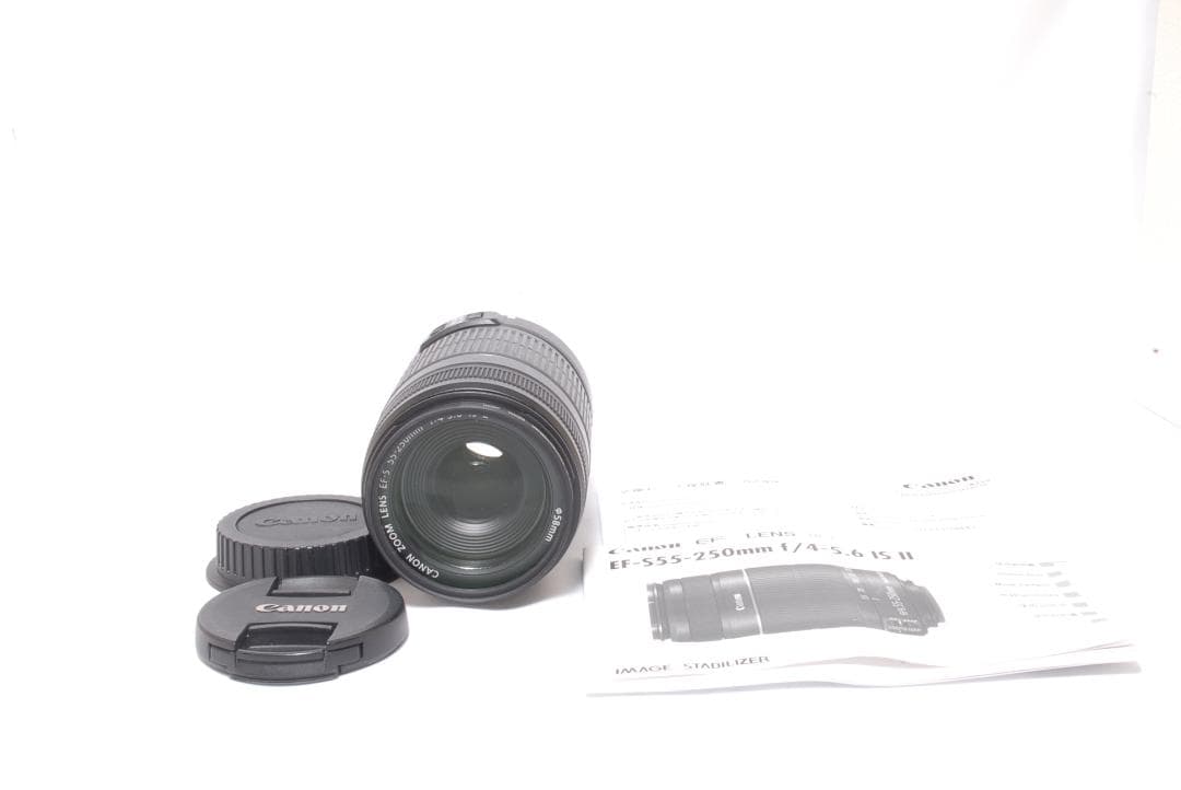 ✨望遠レンズ　美品　Canon EF-S 55-250mm IS II