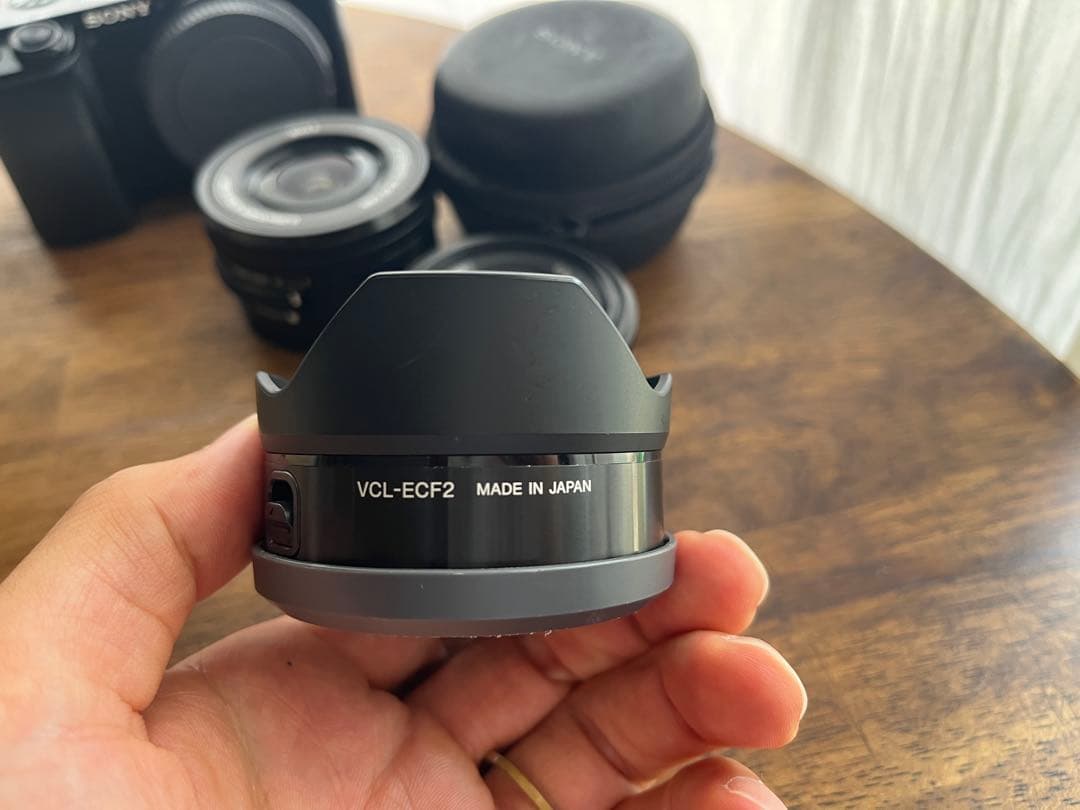 【海外仕様】SONY α6100 ミラーレスカメラ 3本レンズ付き