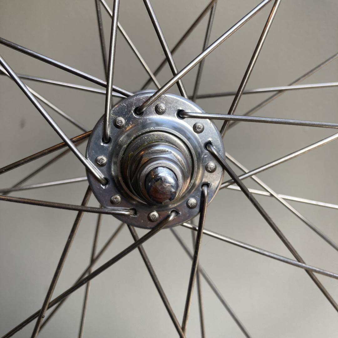 H+SON BOX フロントホイール カンパ ハブ 32H