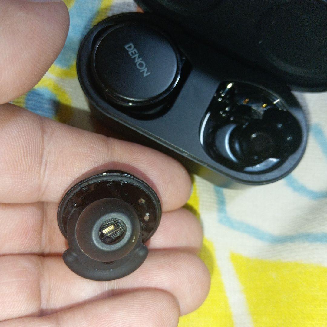 【音抜群◇】DENON PerL Pro 961 ワイヤレスイヤホン ブラック