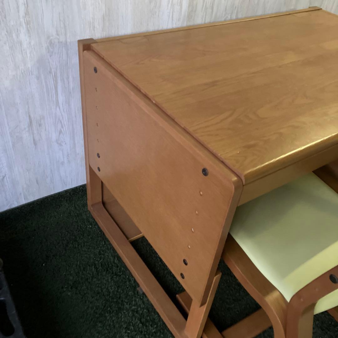 Benesse Karimoku 学びデスク　チェア　シェルフ　セット