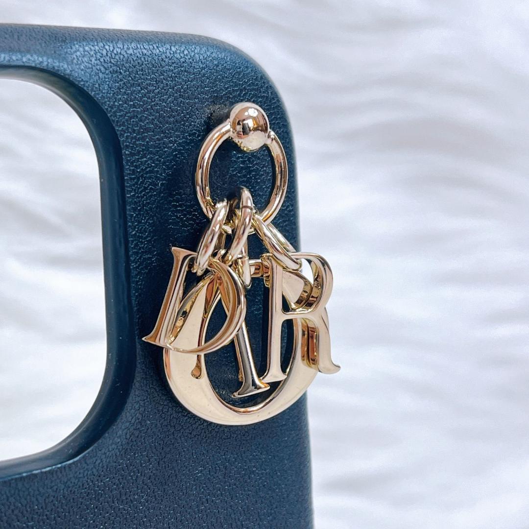 ✨未使用級✨Dior　LADY DIOR　iPhone15proケース　羊革