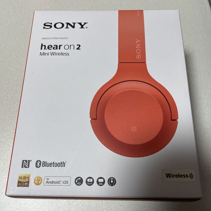 ヘッドホン SONY WH-H800(R)