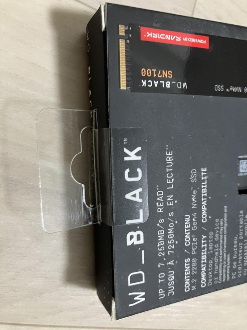 内蔵型SSD SanDisk WD_BLACK SN7100 1TB SSD