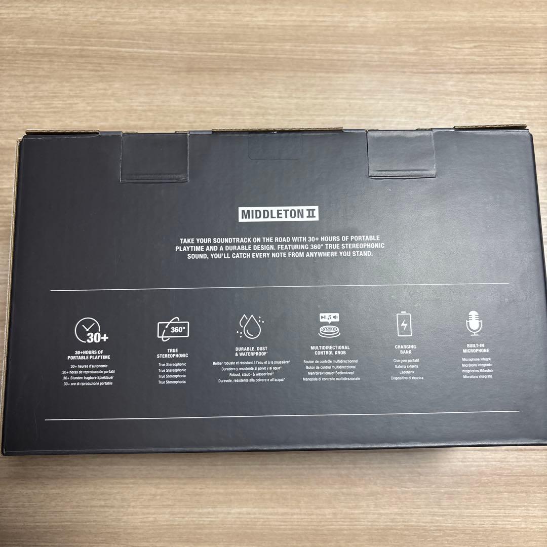 【新型】Marshall MIDDLETON2 ワイヤレススピーカー ホワイト