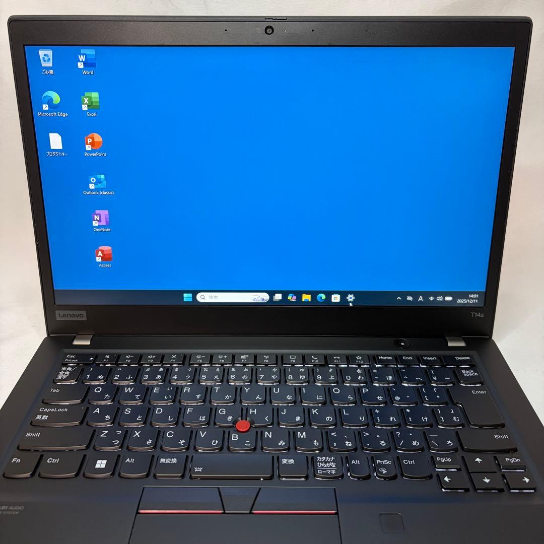 美品 ThinkPad T14s Gen1 10世代 i7 16GB 512GB