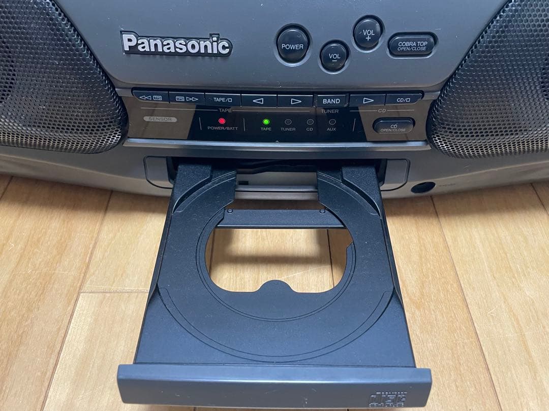 Panasonic CDラジカセRX-DT707コブラトップ リモコン付
