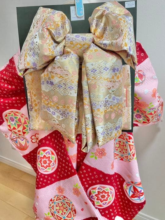 未使用新品　式部浪漫　七歳振袖セット