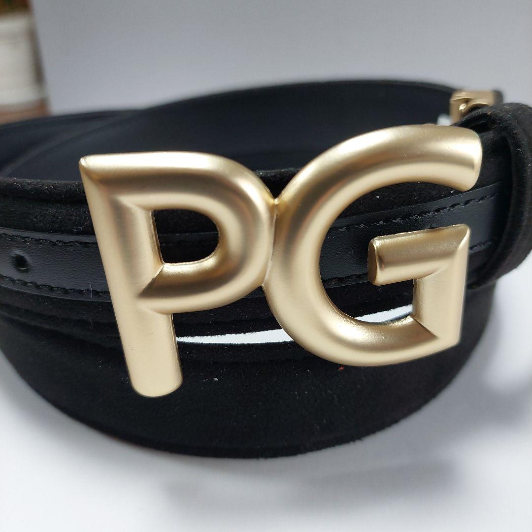 PEARLY GATES PGロゴ ゴルフベルト 青