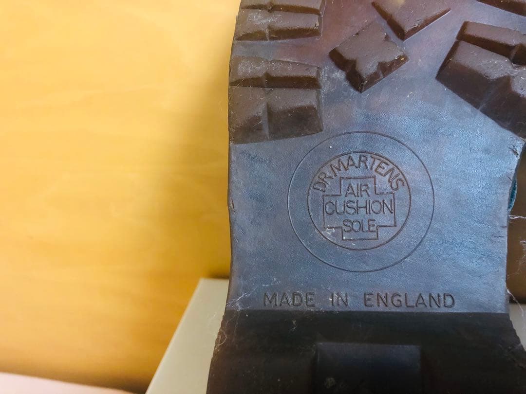 ドクターマーチン　Dr.Martens 3ホール　緑　24 uk5 古着23.5