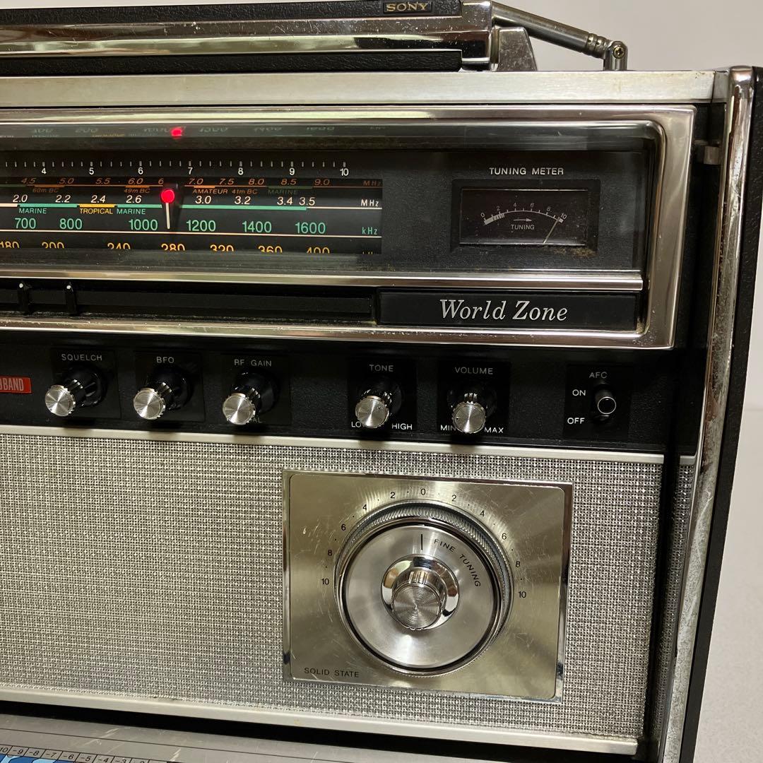 ソニー　ラジオ受信機　ワールドゾーン