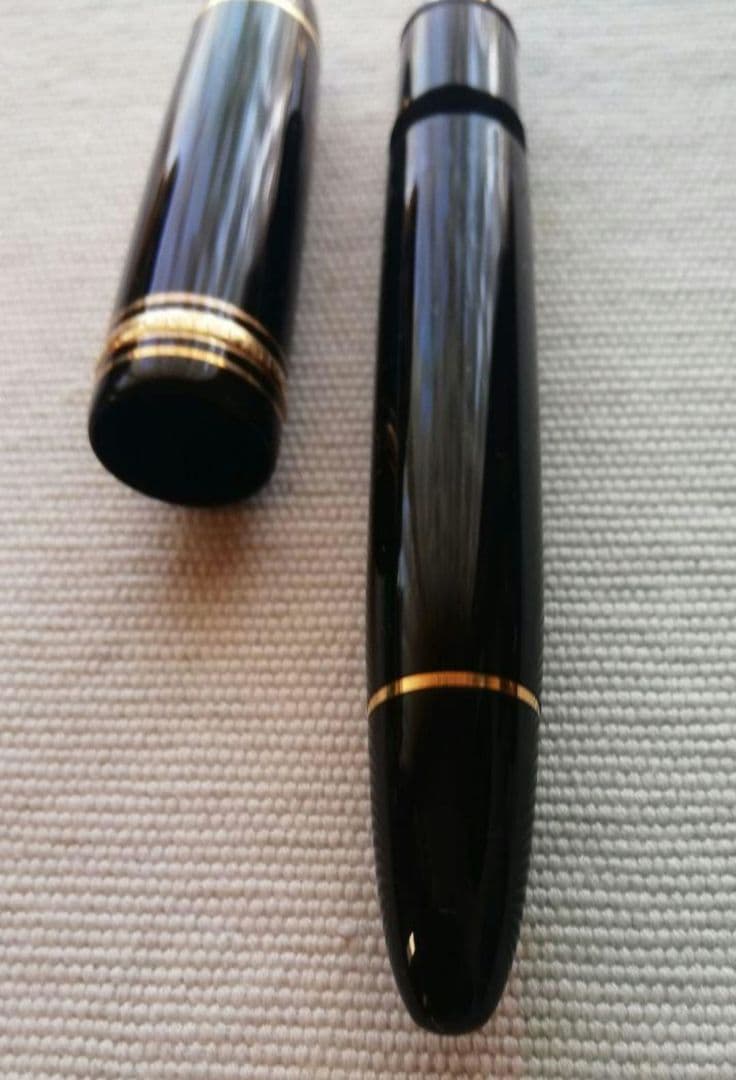 【極上品モンブラン149万年筆80年代名品吸入式ペン先M中字14ｋ金】4810