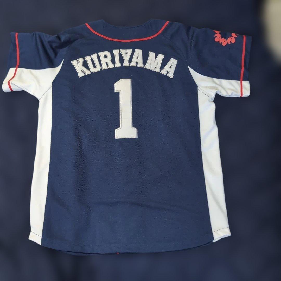 【セット】西武ライオンズ ユニフォーム 栗山巧 #1 ビジター 2021タオル