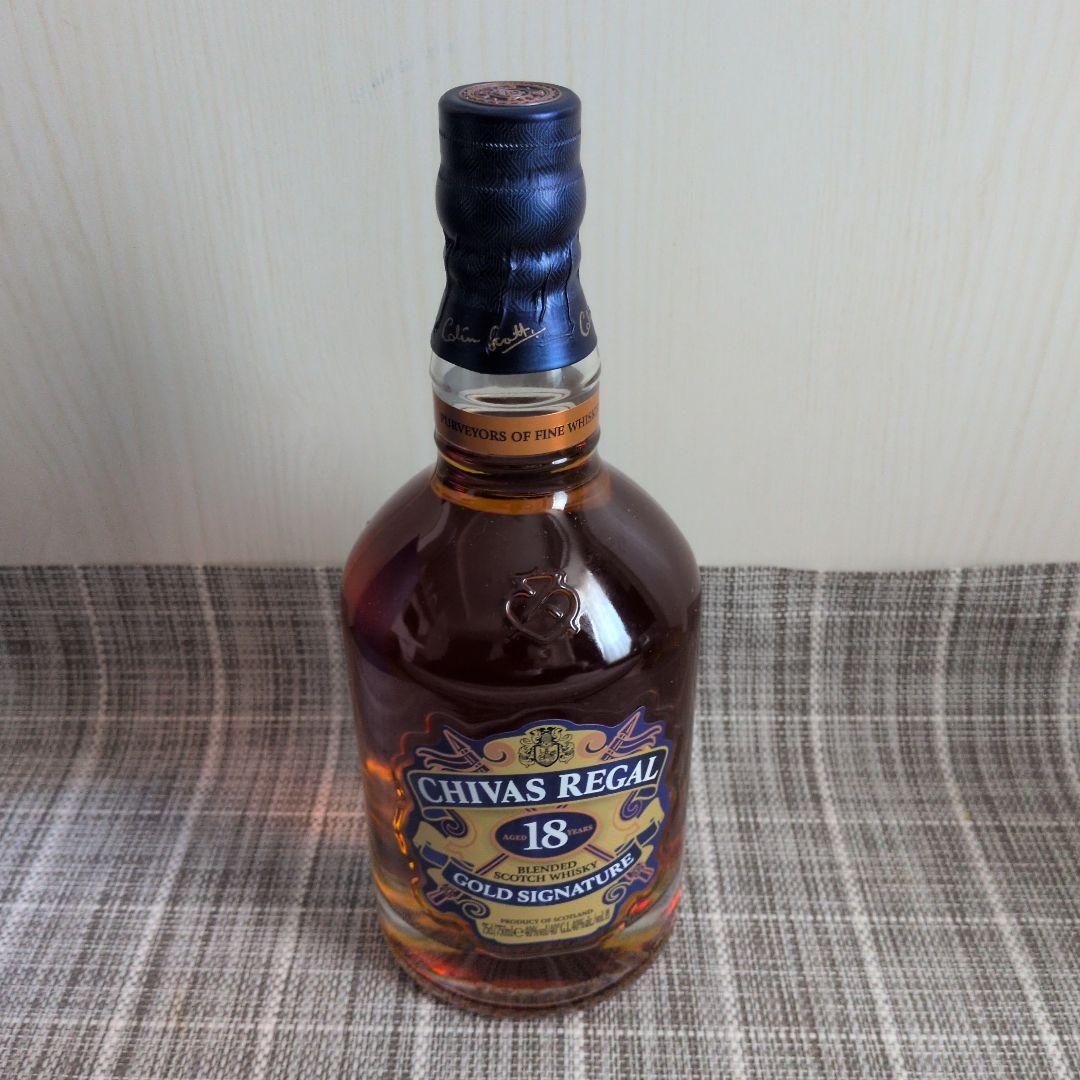 CHIVAS REGAL18GOLDSIGNATURE750ml 2本セット品