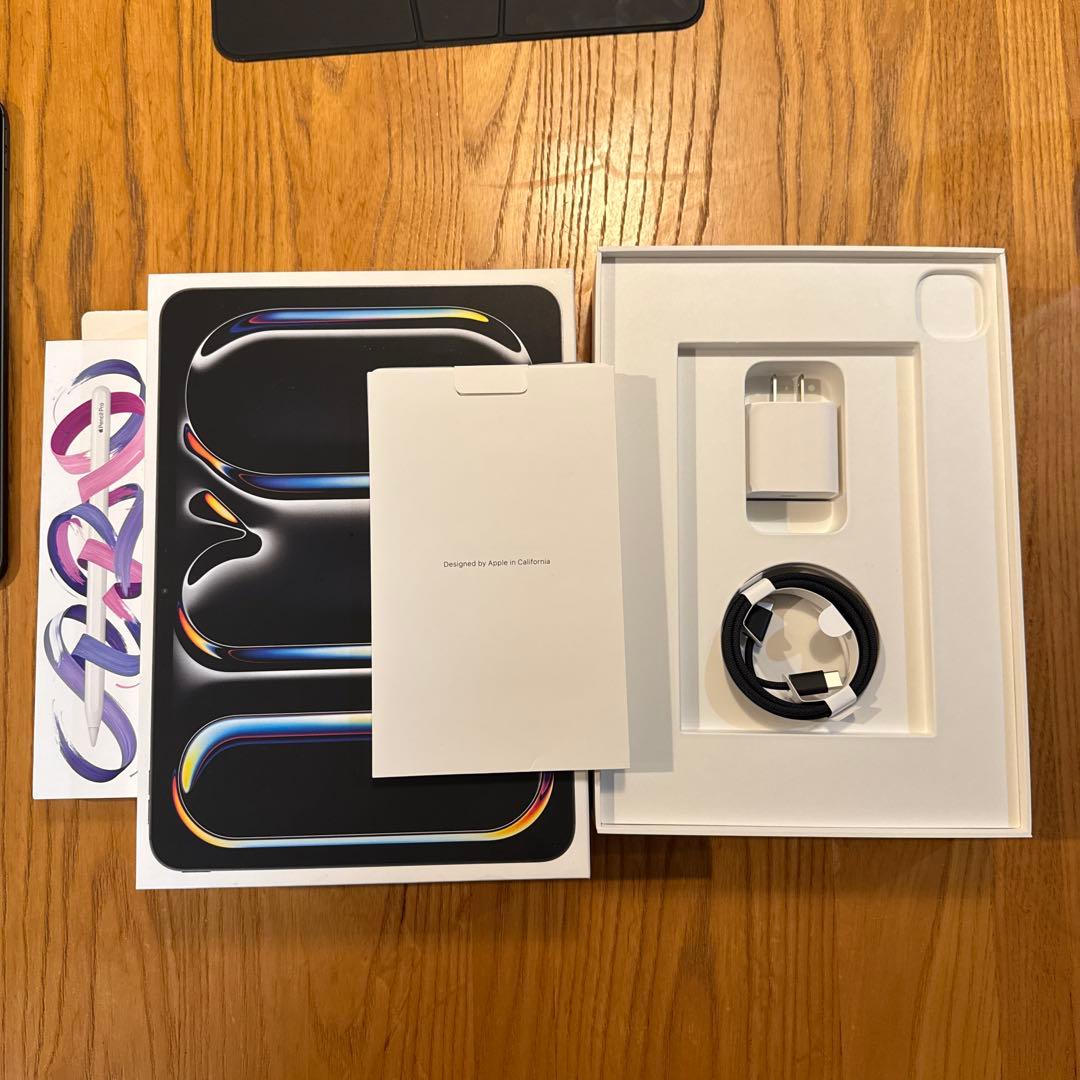 iPad Pro 11インチ M4 1TB スペースグレー 付属品付き