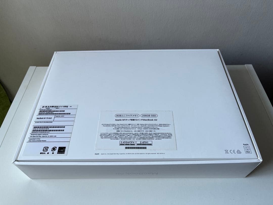 MacBook Air M1 2020 13インチ 8GB 256GB