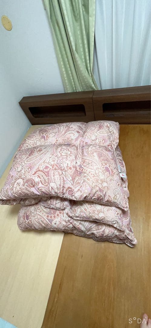 西川の羽毛掛け布団　ダブルロング　ハンガリーホワイトダック1.7kg使用