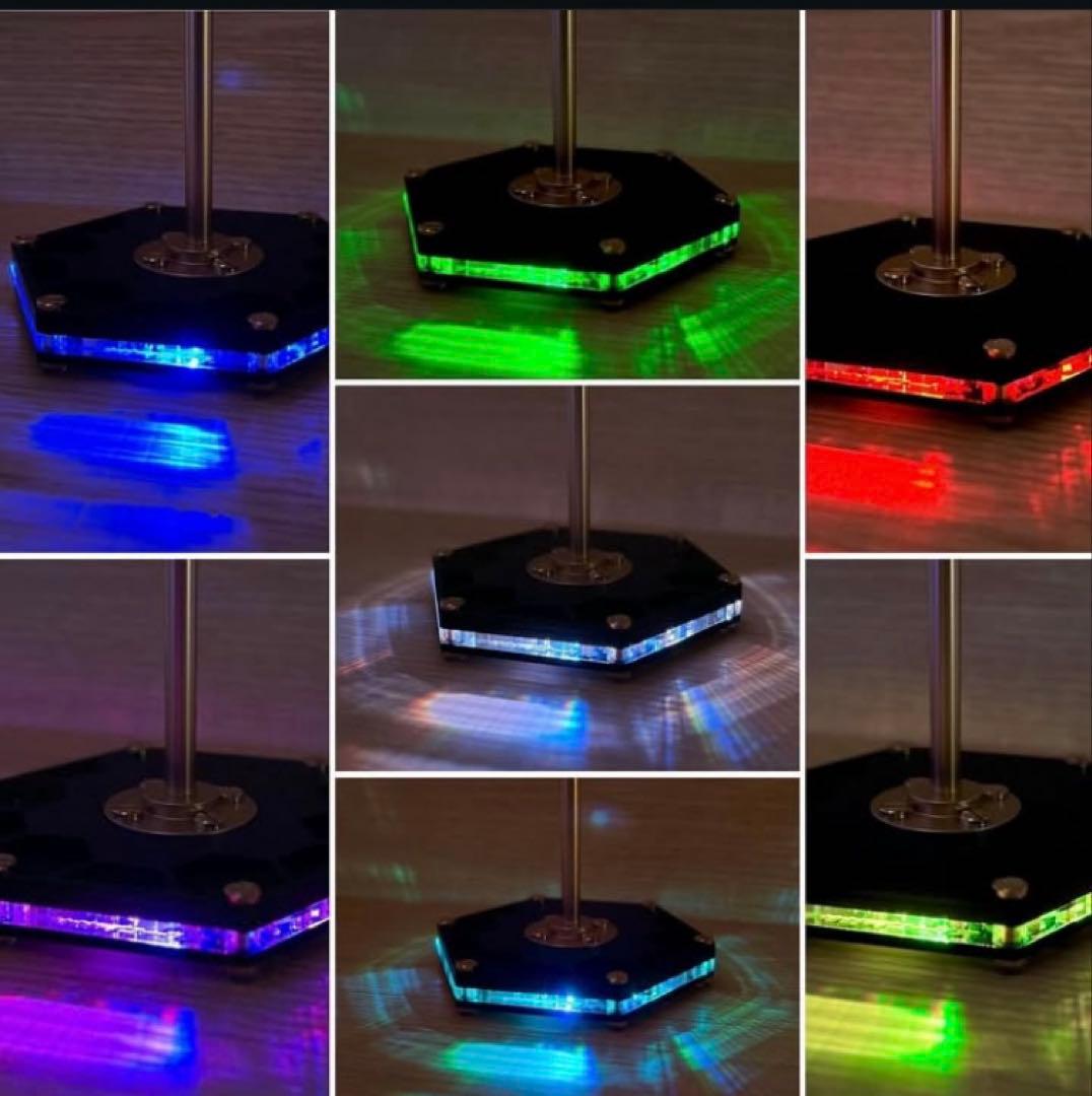 アサガラワークス　LEDランタンスタンド　ウォールナット