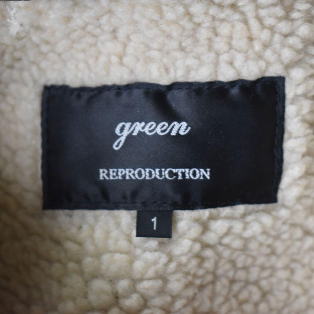 green REPRODUCTIONモッズコート現HYKE M-51型フィッシュ