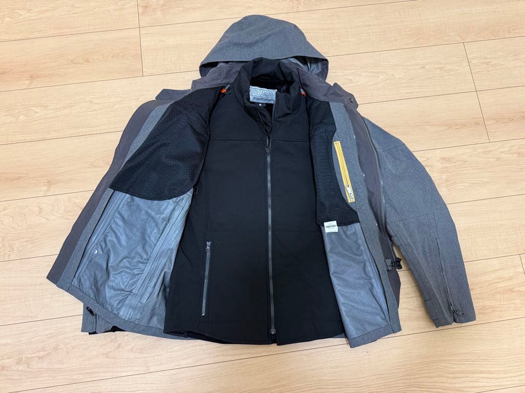 POWERAGE パワーエイジ ウォータープルーフ ライダース ジャケット