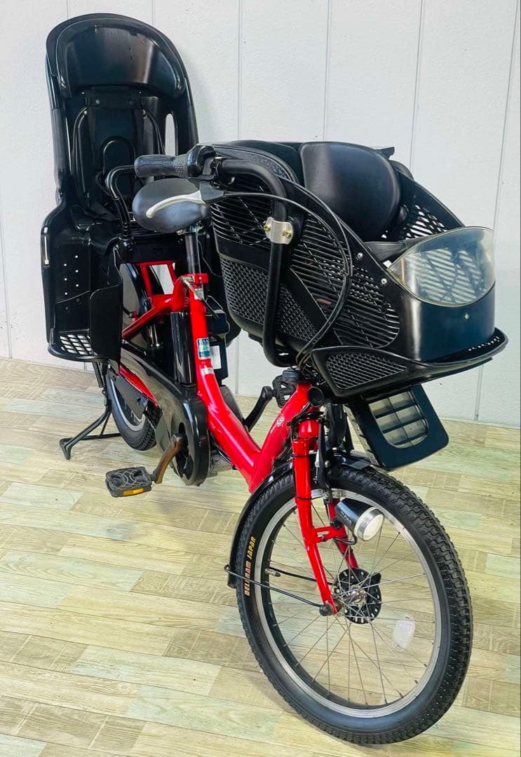 3007ヤマハ8.7アンペア3人乗り対応20インチ子供乗せ　電動アシスト自転車