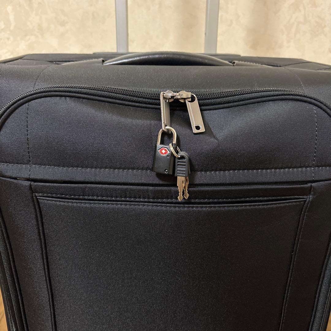 Proteca プロテカ ソフトスーツケース トラベルキャリー　ブラック