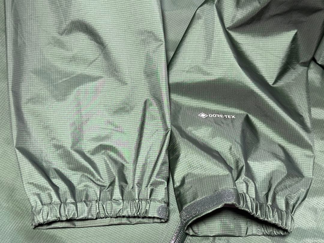 モンベル　ストームクルーザー　デタッチャブルフード　ゴアテックス　緑 L