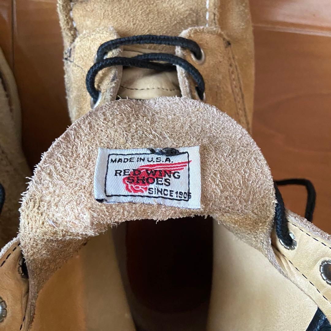 Red Wing Shoes 90’s スウェードブーツ ベージュ