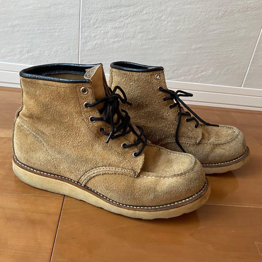 Red Wing Shoes 90’s スウェードブーツ ベージュ