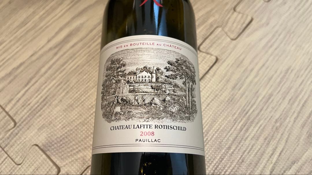 Chateau Lafite Rothschild 2008 空瓶6本セット