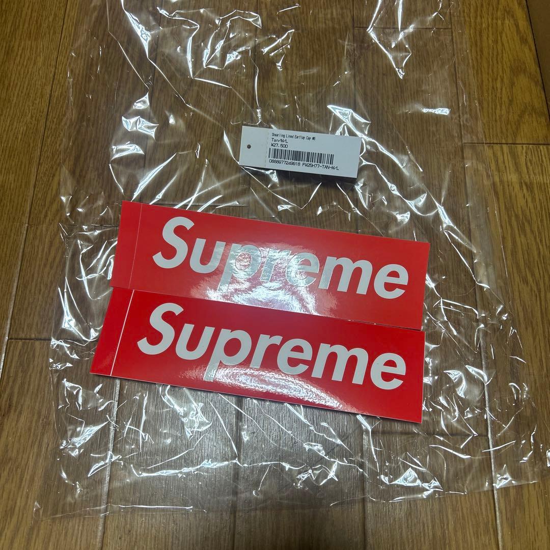 帽子 supreme shearling lined earflap cap M/L