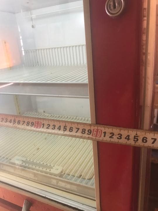 コカコーラ　販促　冷蔵庫　ビンテージ　ナショナル製　完動　良く冷える