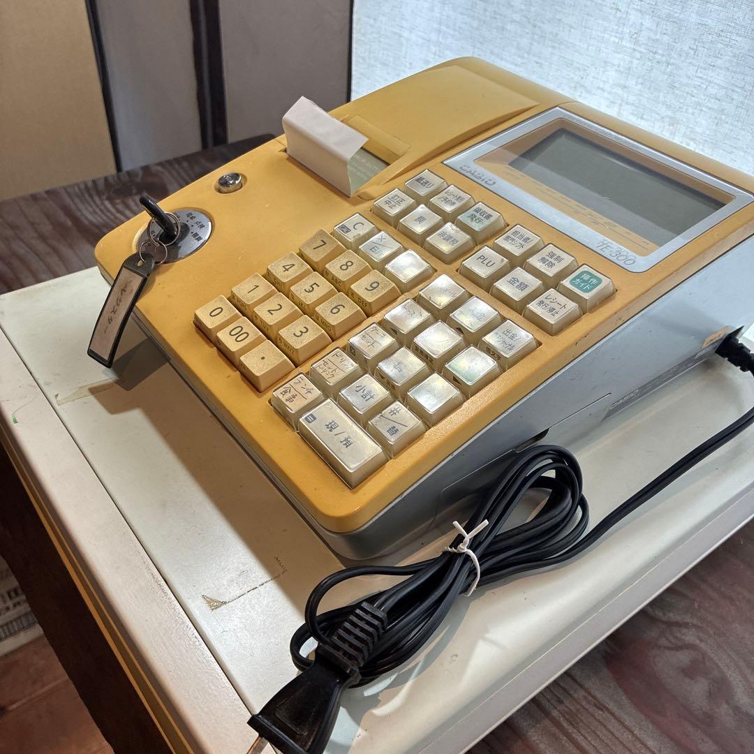 CASIO レジスター 鍵付き