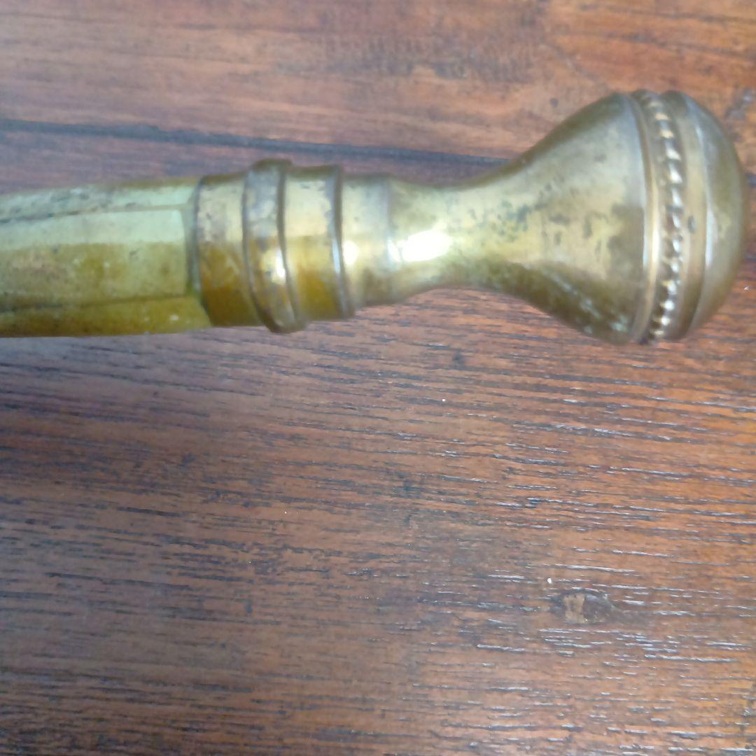 アメリカ製 アンティーク 大きな拡大鏡☆虫眼鏡☆ルーペ文房具☆ガラスレンズ