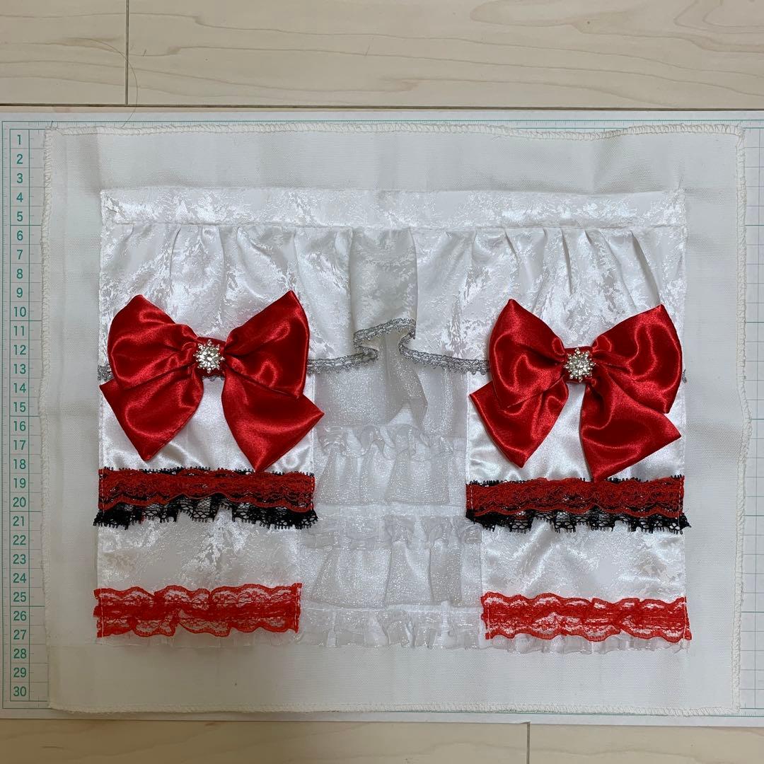 YUTA様確認用　衣装アルバム　赤リボン　オーダーアルバム表紙　ハンドメイド