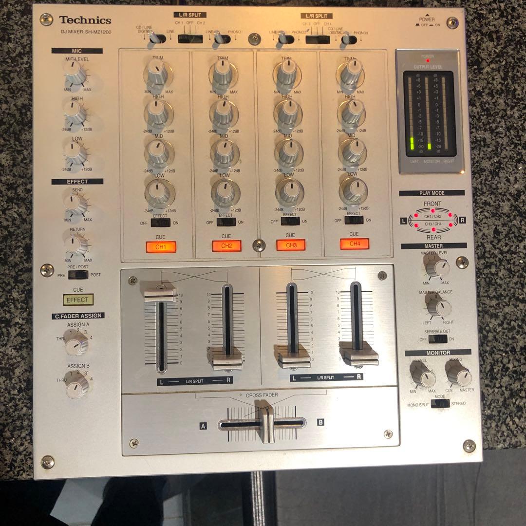「ジャンク品」Technics SH-MZ 1200 DJミキサー