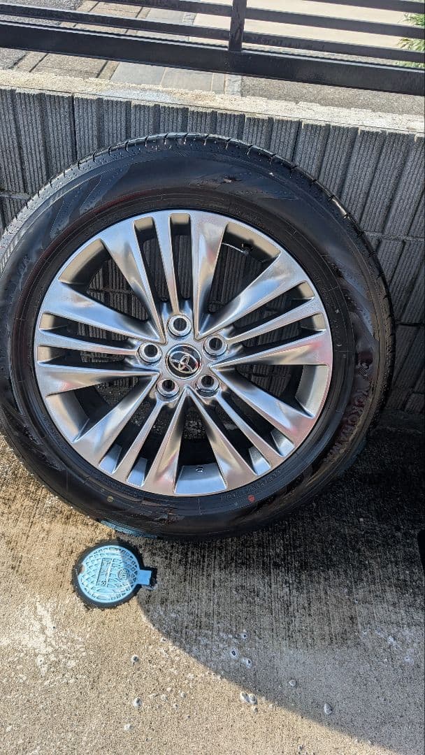 ケイコトヨタ 現行40系アルファード/ Zグレード純正 18インチT/W