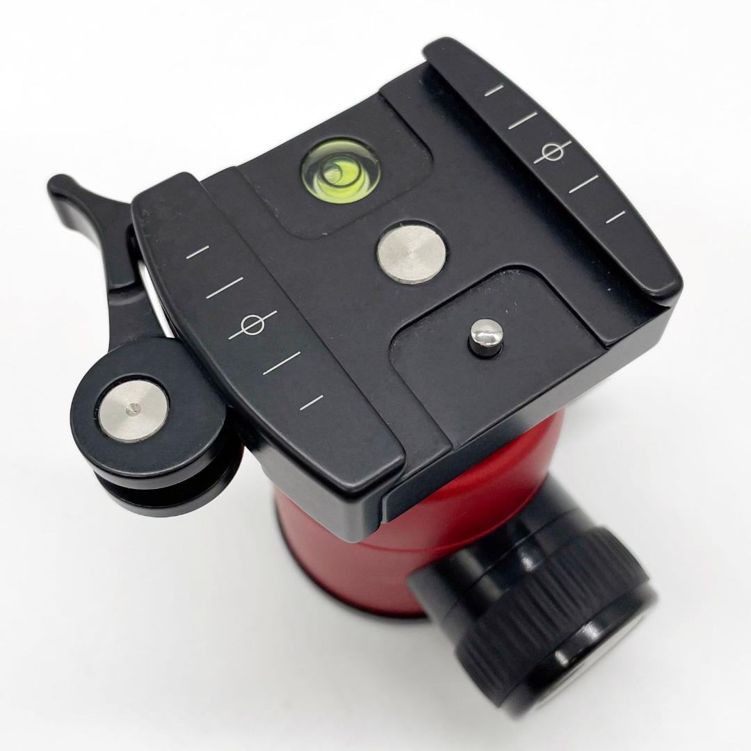 ■マーキンス Q3iTRQ-RD レバーシュー 自由雲台 ワインレッド