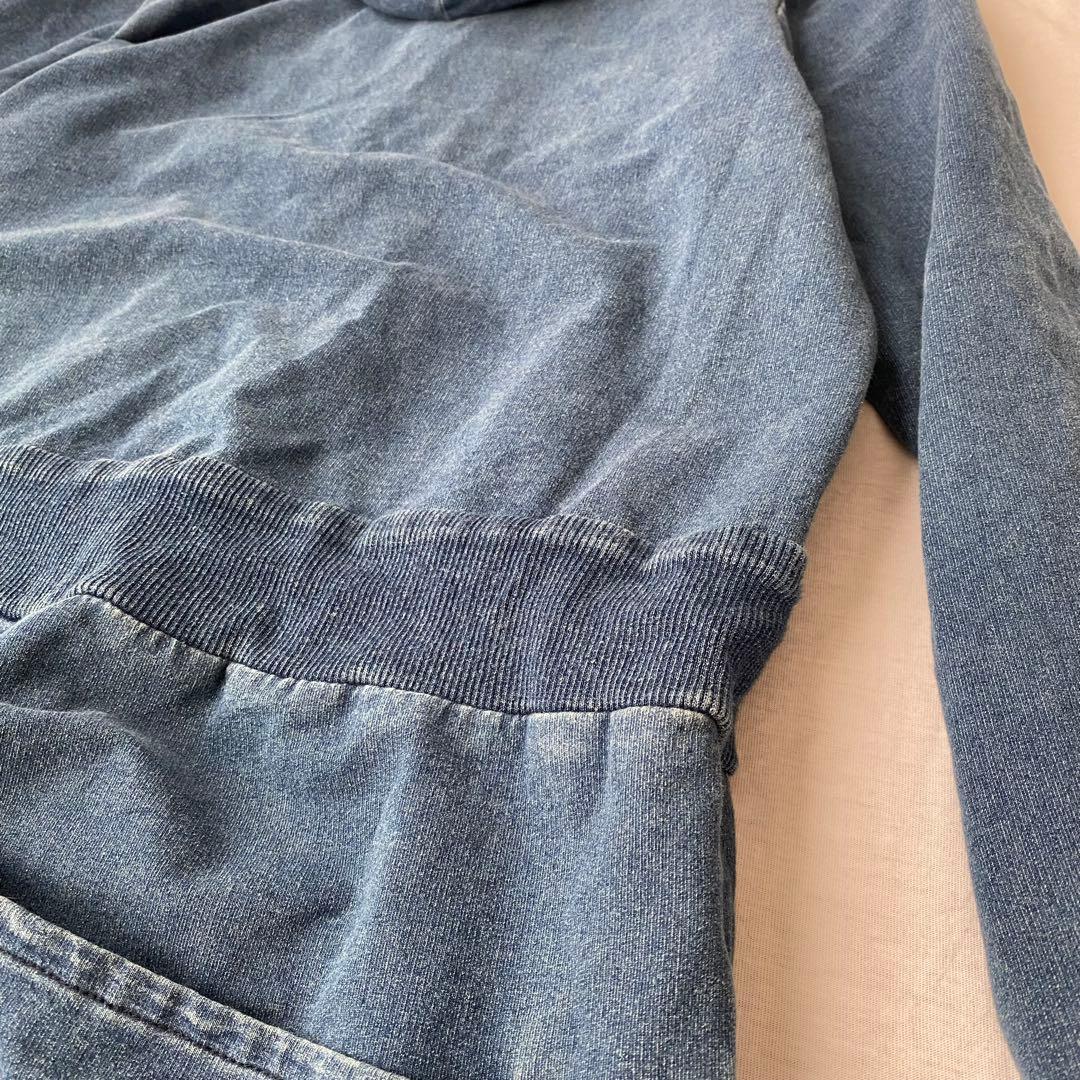 【ジムマスター】スウェットオールインワン つなぎ フード付き フルボタン M