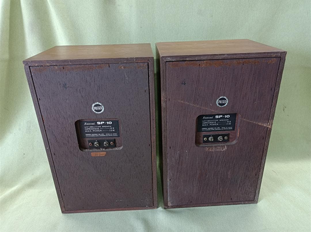 都《RFXDD》SANSUI　SP-10　サンスイ　山水　スピーカー　ペア