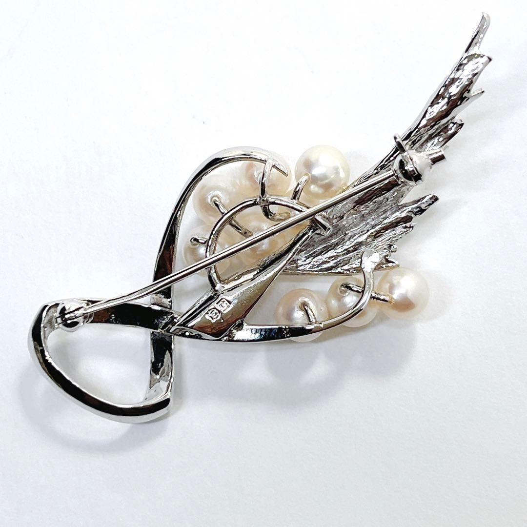 極美品✨MIKIMOTO ミキモト パール ブローチ　コサージュ