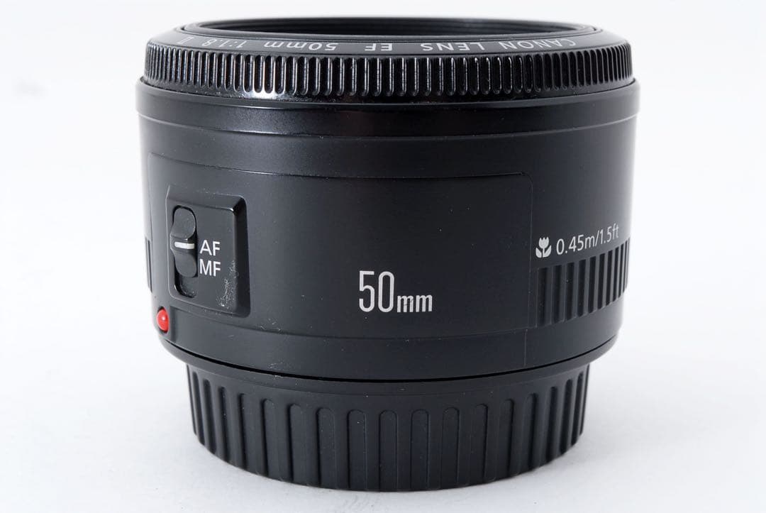 キヤノン単焦点レンズ　Canon EF 50mm F1.8 II AFレンズ