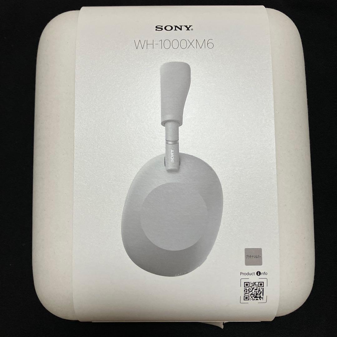 SONY WH-1000XM6　プラチナシルバー