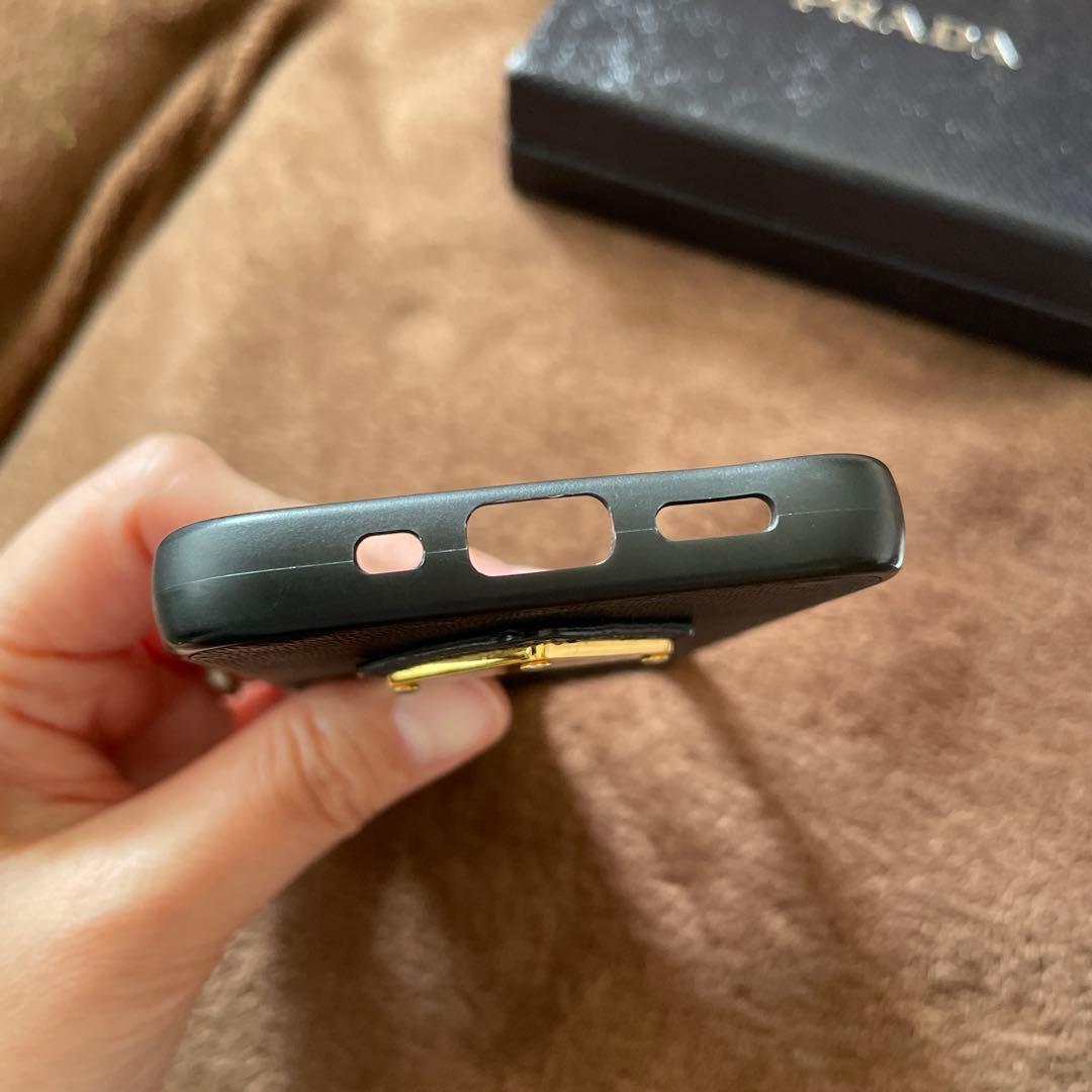 PRADA プラダ　サフィアーノ　iPhone12mini レザーケース