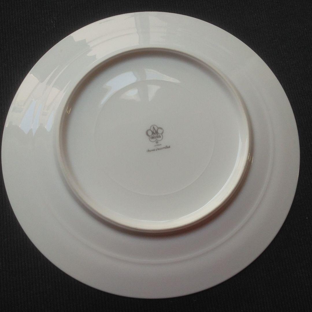 大倉陶園　金縁　皿　6枚　手描き　オークラチャイナ　OKURA　ハンドペイント