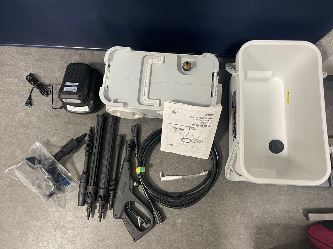 IRISOHYAMA 高圧洗浄機 コードレス SDT-L01N アイリスオーヤマ