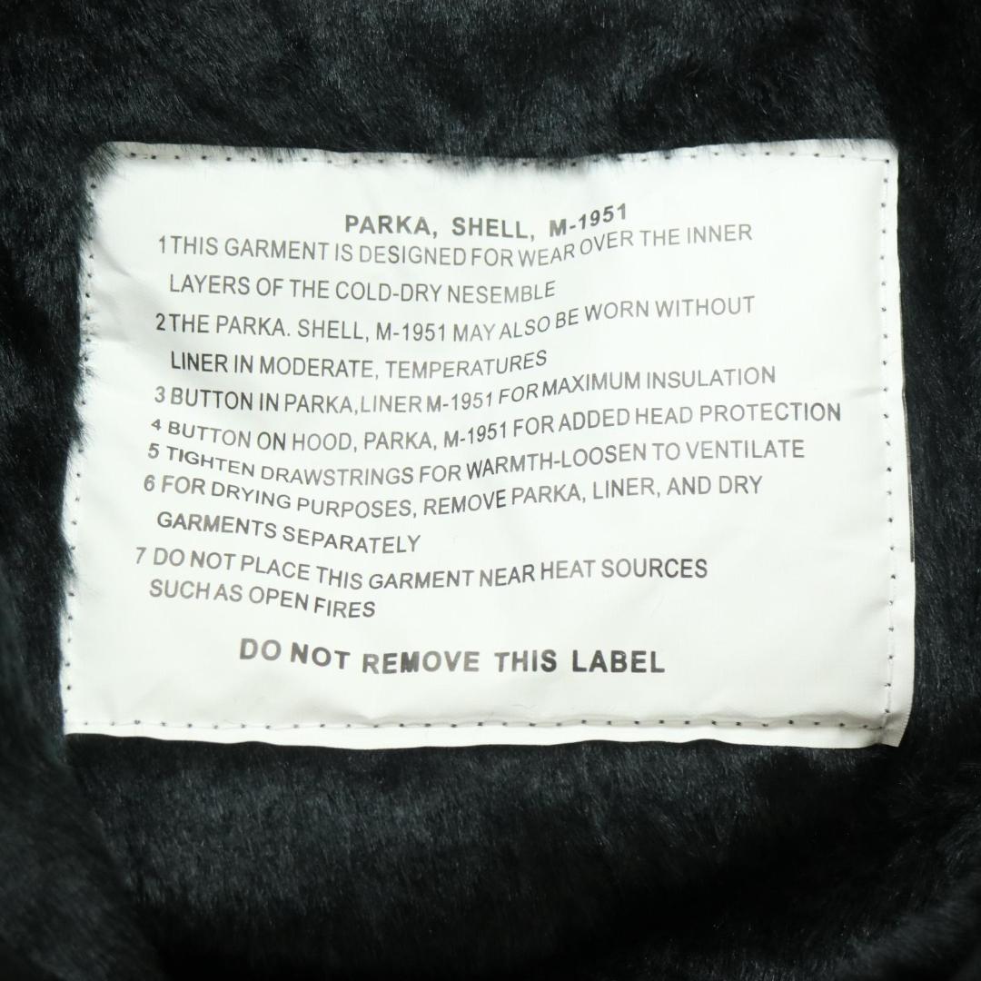 HOUSTON アメリカ軍 M-51 モッズコート S ブラック 新品